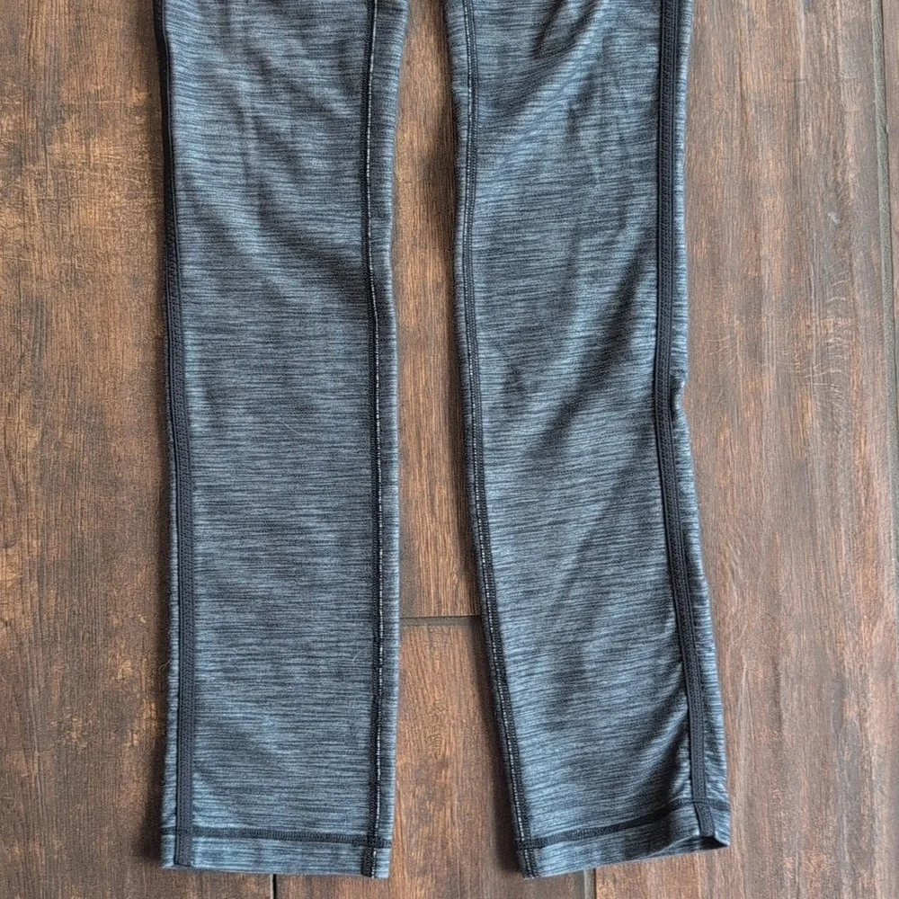 Lululemon Athletica Forme Pant Reversible Slub Denim Black Gray - Women's 4